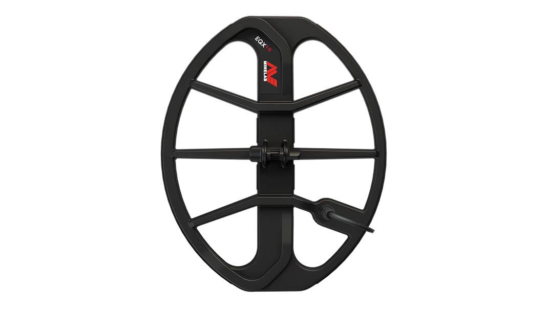EQX15 Double-D 15x12" Elliptical Coil for EQUINOX Metal Detectors (with Skidplate)