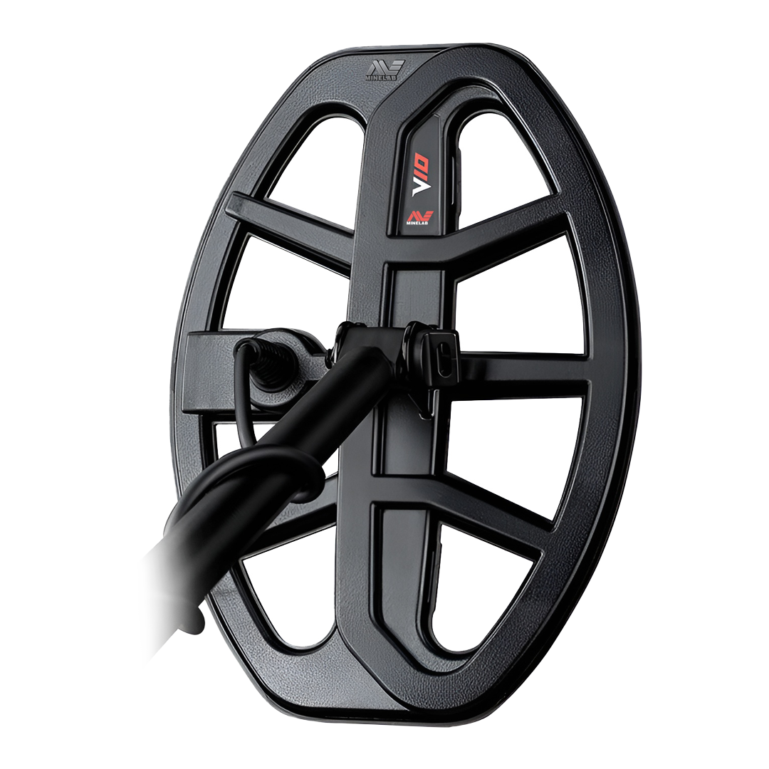 V10 Double-D 10x7" Elliptical Coil for VANQUISH Metal Detectors (with Skidplate)