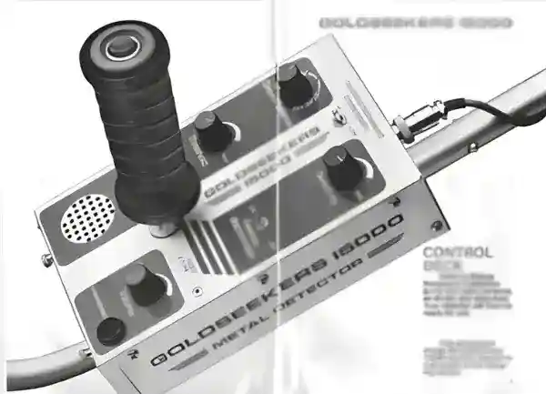 Lanzamiento del GOLDSEEKERS 15000: el primer detector de metales de Minelab (1985).